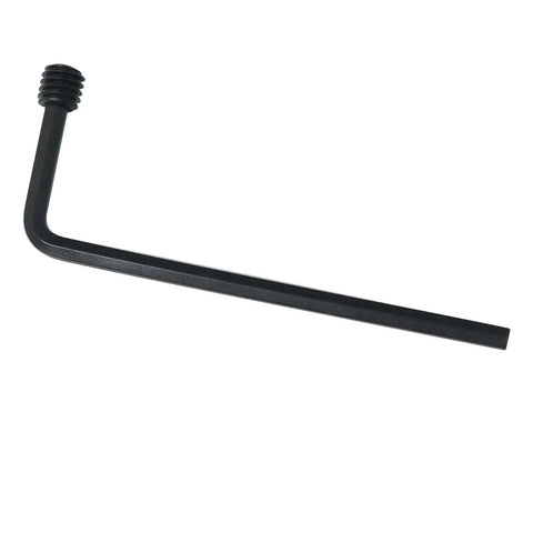 Hex wrench from 25-Piece Stainless Steel Socket Set Screw Kit With Allen Head Cup Point Black Oxide Finish 10-32 x 3/16 Inch