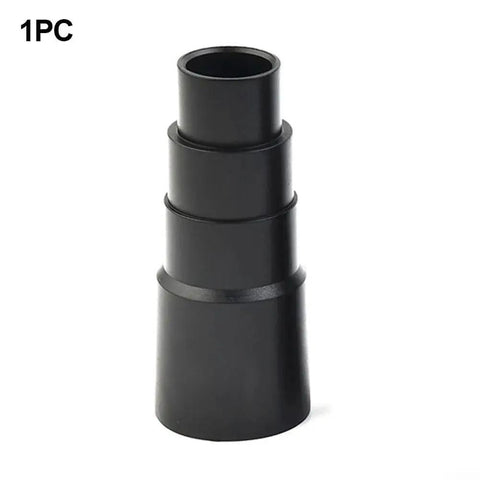 Vacuum hose adapter sleeve, PVC reducer for 21–35 mm hoses, black