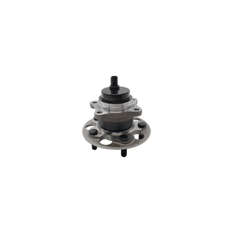 Front view of Wheel Bearing And Hub Assembly For 2018 2019 2020 Lexus ES300h ES350, Toyota Avalon, Camry, C-HR, Corolla, Prius, RAV4 Left Or Right Rear Driver Or Passenger Side OE-Quality Drop-In Replacement For A Smooth, Vibration-Free Ride.