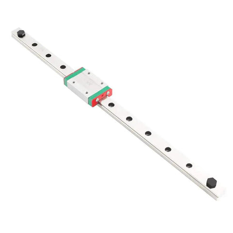 300mm Linear Rail Guide With MGN12H Sliding Block for 3D Printers and CNC Machines, H Type, Easy Mount, Smooth Low-Backlash Motion