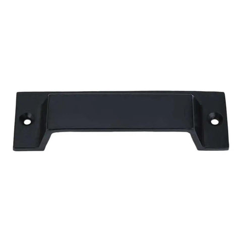 Set Of 10 Industrial Cast Iron Drawer Pulls In Black For Cabinets Doors Bins And Cupboards No Fuss Heavy Duty Durable Black Coated Finish