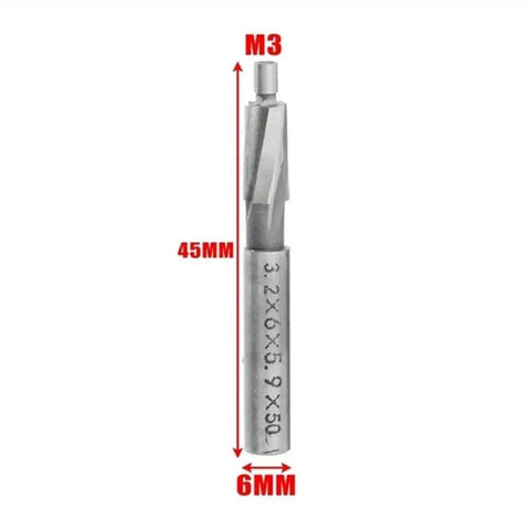 HSS Counterbore End Mill Set M3 To M8 For Pilot Slotting And Countersinking Milling Cutter And Flat Counterbore Drill Bit Kit