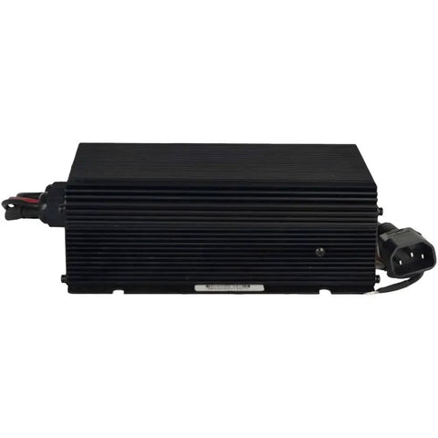 Front view of Beefy 24V 15A Battery Charger For Big Joe E30 Electric Pallet Jack And Forklift 100 264VAC Input 24VDC 15A Output