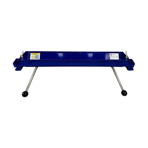36-Inch Sheet Metal Brake Bender for 20-Gauge Steel and 14-Gauge Aluminum with Quick-Action Clamp, front view
