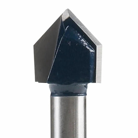 Close-up of Glass And Tile Drill Bit Set 8 Piece With Carbide Tips And Reinforced Head For Long Life Built To Last Precision Ground Tip