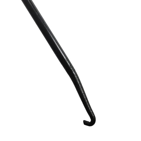 Close-up of 10 Inch Exhaust Spring Puller Tool for Motorcycle Mufflers Snowmobiles and ATVs showing angled steel hook