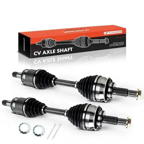 Beefy Front CV Axle Shaft Assembly Pair For Toyota 4Runner 2003 To 2022, Tacoma 2005 To 2020, FJ Cruiser 2007 To 2014, and Lexus GX460 2010 To 2022