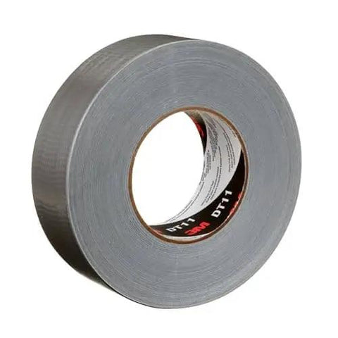 Heavy Duty Duct Tape DT11 Silver 48 mm x 54.8 m (11 mil) - Polyethylene-backed roll with aggressive adhesive