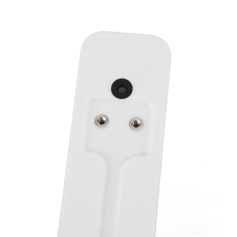 Video Doorbell Back Plate White Plastic Wall Mount Replacement With Mounting Kit And Screws No Brainer Install Durable Construction