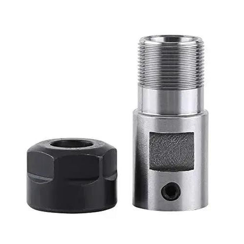 5mm CNC Metal Mill Spindle Collet Holder With Straight Shank And Clamping Nut Balanced Steel Design For Precision Milling