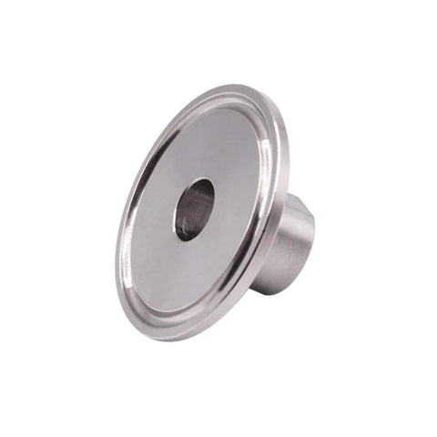 Stainless Steel 304 Sanitary Tri Clamp to One Quarter Inch NPT Female Connector For Food Beverage And Dairy One And A Half Inch Tri Clamp Fitting With Fifty Point Five Millimeter Ferrule OD