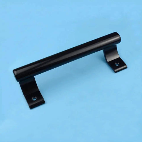 Eight Inch Aluminum Alloy Sliding Door Handle For Modern Decor And Elegant Interiors, Features A Comfortable Oval Grip, Rust Resistant Durable Build