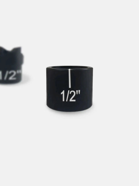 Half Inch Conduit Punch And Die Kit For Hydraulic Knockout Driver 0.89 Inch Hole Size Laser Indexed Dies