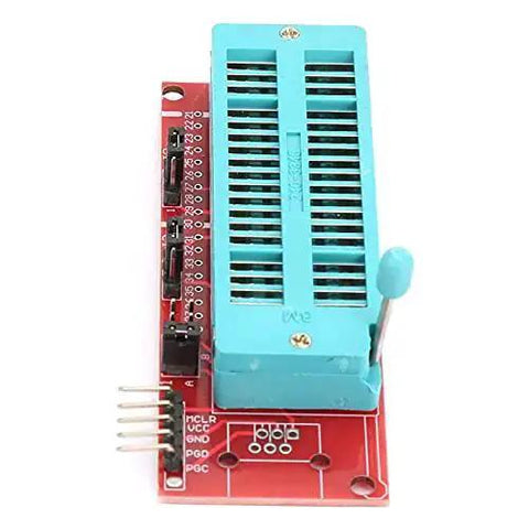 Universal Programmer Emulator Kit For PC with ICSP adapter and socket, easy starter tool for microcontroller development.