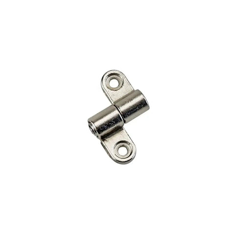 Close-up of zinc alloy hinge from Set Of 6 Zinc Alloy Friction Positioning Hinges With 360 Degree Rotation Symmetrical Adjustable Torque Heavy Duty Hardware