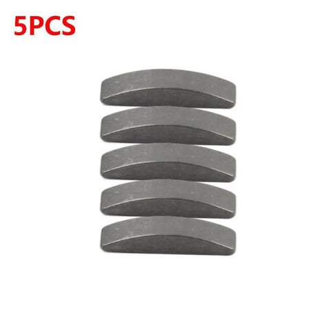 Woodruff Semicircle Keys 5 Pack Gray Iron For Chinese GY6 Scooters 50cc 80cc 139QMB Snug Fit Durable Iron For Jonway JMSTAR Roketa