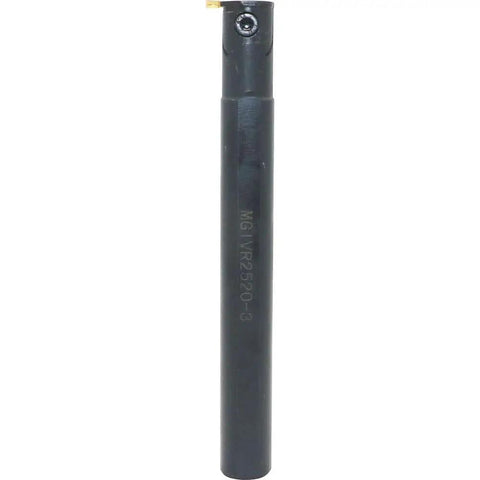 Three Quarters Inch Internal Grooving Tool For Lathe With 20mm Shank Built Tough Boring Bar Cutting Tool Holder in vertical position