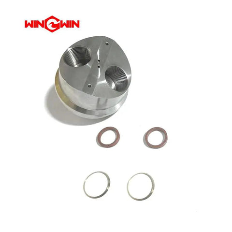 Durable Rod Wear Ring Set From OHDOHD For Waterjet Pumps And BHDT Systems, 5 Pcs 4100623 Replacement Parts, front view.