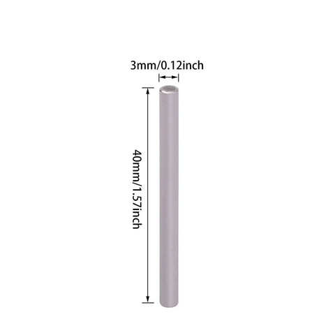 3mm x 40mm silver stainless steel dowel pin for bookshelf cabinet furniture fixing and easy DIY assembly, durable metal dowels.