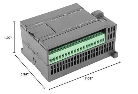 Rugged 32 Bit PLC Controller With 16 Digital Inputs And 16 Transistor Outputs 4 Channel 100K Pulse 24V DC Industrial Automation