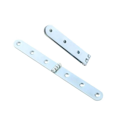 Heavy Duty 270 Degree Marine Strap Hinges Set Lokatall 10Pcs for Cabinets Tables Boxes Doors and DIY Projects 155x16mm Silver