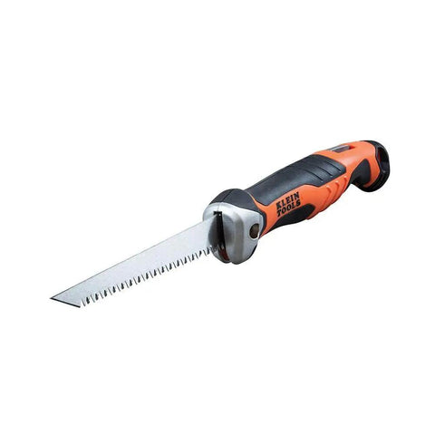 Heavy Duty Folding Jab Saw With Lockback For Drywall, Dual Direction Cutting At 125 And 180 Degrees, Carbon Steel Blade With Triple Ground Teeth