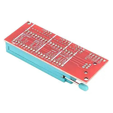 Universal Programmer Emulator Kit For PC with red circuit board adapter, compatible with Kit2 Kit3 for beginners and hobbyists.