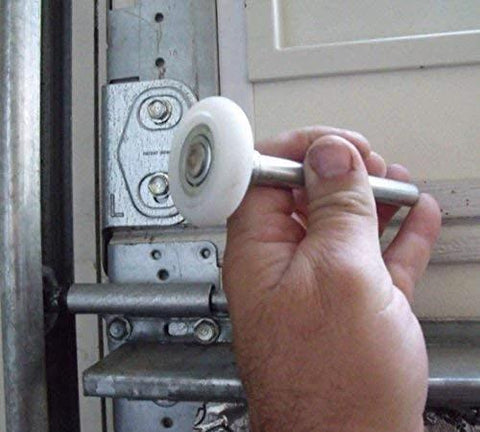 Installation of Crazy Quiet 2 Inch Nylon Garage Door Rollers with Sealed 6200ZZ Bearings