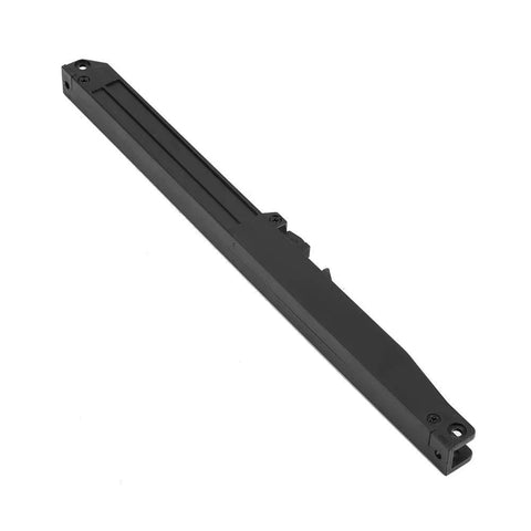 Soft Close Kit For Barn Doors With Quiet Spring Buffer Damper Hardware Set For Sliding Doors, black finish shown