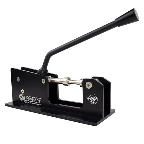 Premium Aluminum Bearing Press For Roller Skates And Skateboards, Quick Install And Removal Tool, black finish, durable 6061 aluminum and steel.