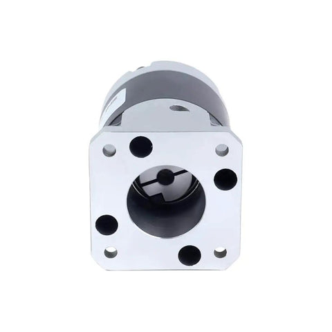 Front view of Planetary Gearbox MGL Series 50 To 1 Reducer For Nema 17 Stepper Motors With 5mm Shaft, showing metal 42mm flange.