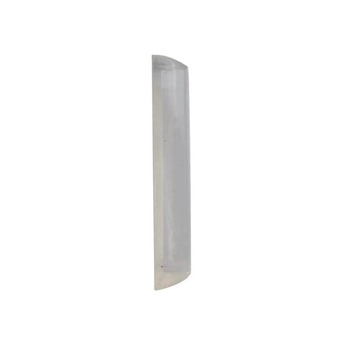 Side view of Square Furniture Caster Cups For Carpet And Hard Floors 1-13/16 Inch Clear Pack Of 4 Protect Carpeting from dents.