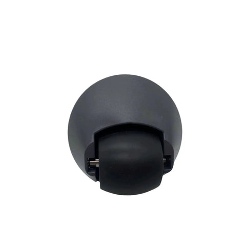 Close-up of black Front Omni Directional Wheel For Roborock Vacuum Cleaners S5 Max S6 Pure S7 S7 MaxV Q7 Max