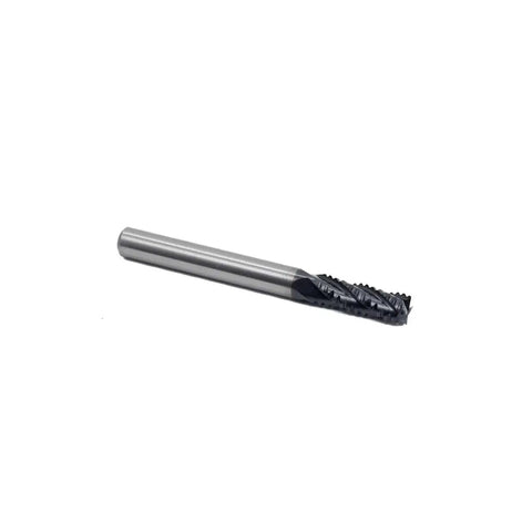 Roughing End Mill For Milling Metal Steels With HSS Square Nose 4 Flute Fine Tooth Bit 1 Quarter Inch Shank And 3 Quarter Inch Flute Length For High Efficiency Material Removal JESTUOUS.