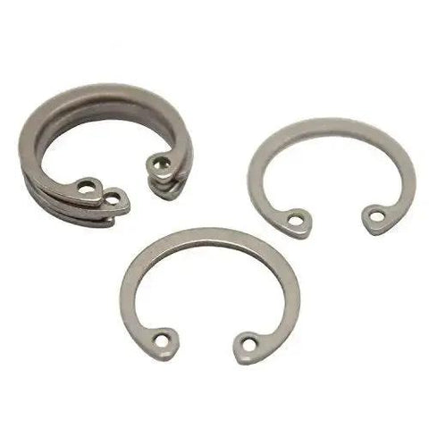 Internal Circlip Retaining Ring Go To Assortment Kit Stainless Steel 304, 80 Piece Set In Portable Case, Covers 8 To 18 Mm Sizes.