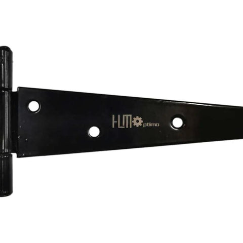 Heavy Duty T Hinge Set Tee Strap Hinges For Shed Gate Barn Fence Doors Rustproof Black 6 Pcs 6 Inch Outdoor Indoor Hardware