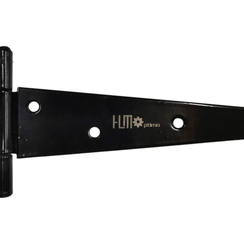 HLMOptimo heavy-duty tee hinge, 4-inch, black wrought iron