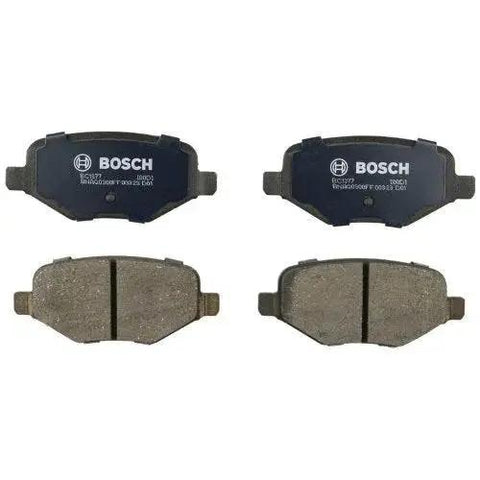 Bosch BC1377 QuietCast ceramic disc brake pad set, rear; four pads