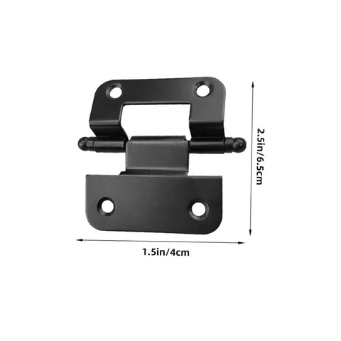 Heavy Duty 10 Pack Cabinet Door Hinges For Kitchen And Bathroom, Durable Close Hinge With Smooth Surface, High Load Bearing, Easy Install