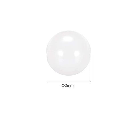 uxcell 2mm ceramic bearing ball, zirconium oxide (ZrO2), G5 precision