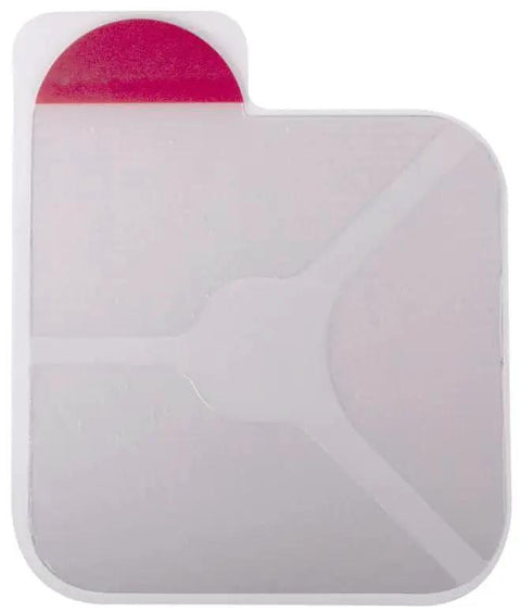 Twin Pack HyFin Vent Chest Seal For Trauma And Wound Care with three-channel pressure relief vents, front view