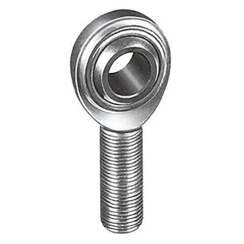 VCAM Economy Series Rod End Spherical Bearing 3/4 In Bore With 3/4-16 Right Hand Male Thread PTFE Lined Steel Zinc Oxide