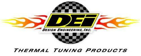 Design Engineering Inc. logo with flames, features thermal tuning products text