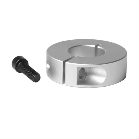 8mm Bore Shaft Collars Pack Of 4 For Linear Rails With 30mm Outer Diameter And 10mm Thick, M4 Set Screw, Aluminum Alloy Locking Rings For Precise Positioning