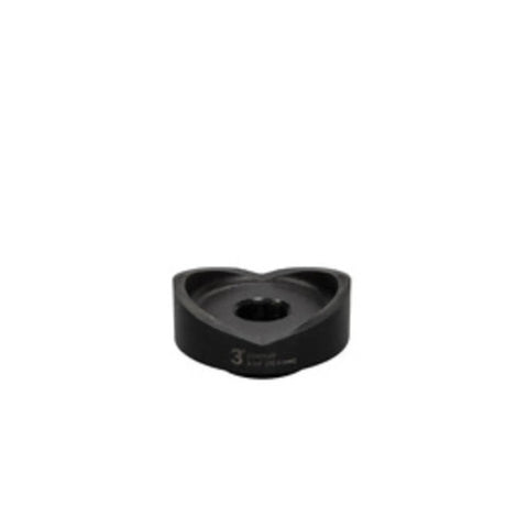 3 Inch Conduit Size Standard Round Knockout Punch With Laser Markings For Quick Part Identification Made In USA Multicolor Finish