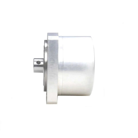 Side view of 50:1 Harmonic Gear Drive Reducer for NEMA 17, compact strain wave gearbox, rotary actuator with low backlash.