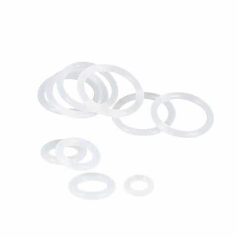 330 Pcs 11 Size Silicone O Ring Kit For Pressure Washer And Compressor Valves Pro Grade VMQ White O Rings 4mm To 10mm