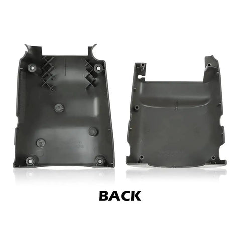 Back view of Steering Column Cover For Toyota 4Runner 1990 To 1995 Lower And Upper Gray