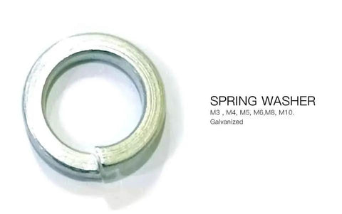 Lock Washer Kit With 720 Pieces External And Internal Star And Split Washers Metric 6mm 8mm 10mm zinc spring washer