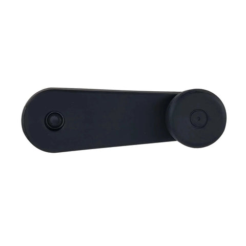 Black Window Crank Handle 775-5201 Replacement For Freightliner Trucks 1991-2009, durable construction, front view